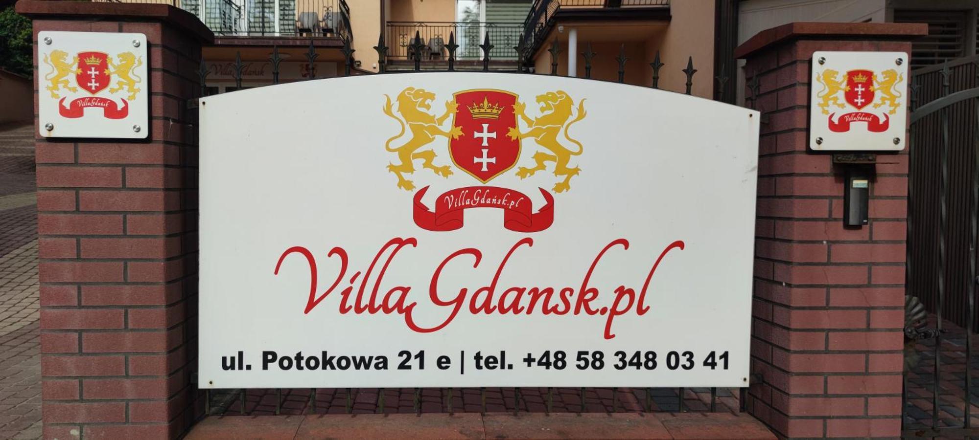 Villa Гданск Екстериор снимка