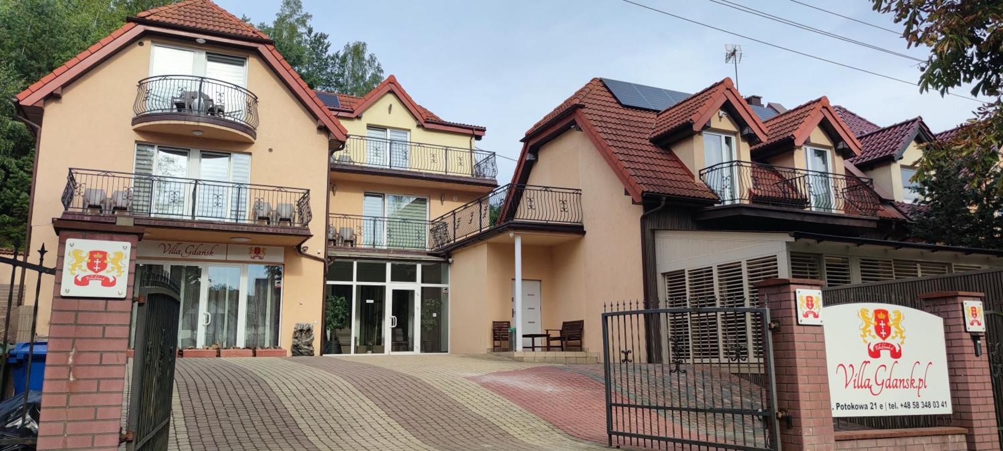 Villa Гданск Екстериор снимка